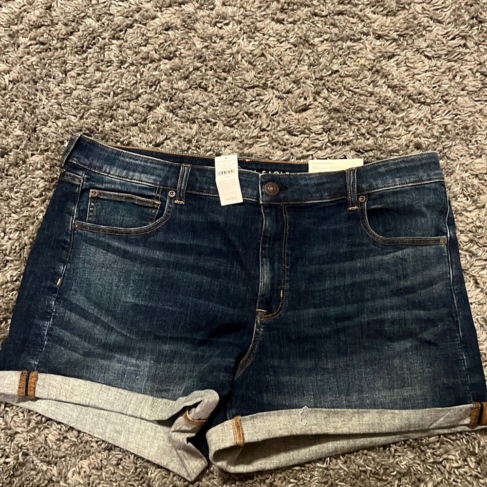 New with Tags-American Eagle  short, Size 22 low rise “Shortie” style